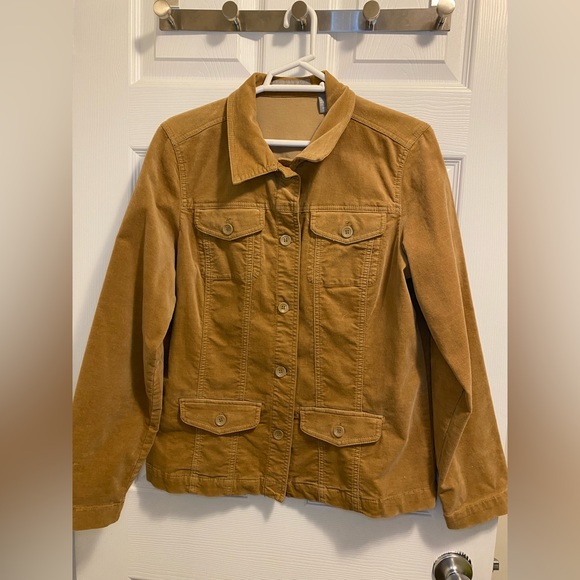 Corduroy Beige Jacket - Picture 3 of 4